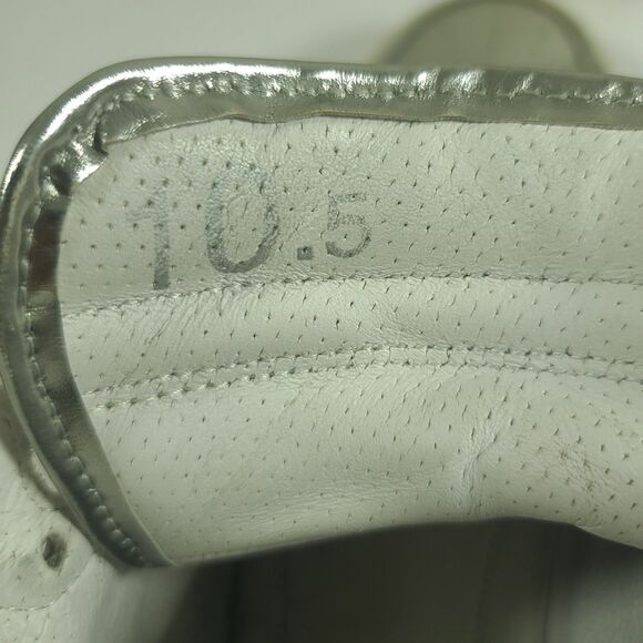 Nike air royal mid premium metallic silver / white 343982-003 Men 10.5 Rare 2009 main image 7